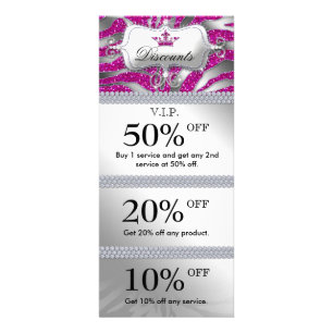 Panfleto O marketing do salão de beleza carda o rosa 2 da