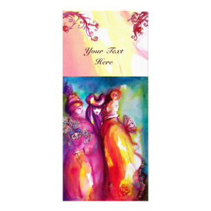 Panfleto O TERCEIRO estilista da MÁSCARA, artista do teatr