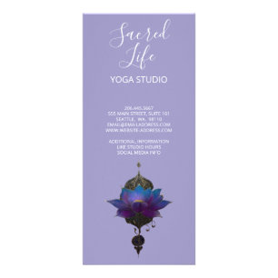 PANFLETO ORÁCULO VIOLETA   EMBLEMA MÍSTICO DO LÓTUS