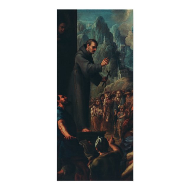 Panfleto Os milagres do Santo Salvador da Horta (Frente)