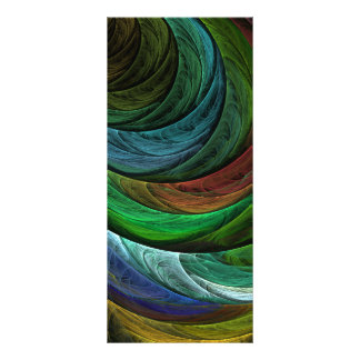 Panfleto Padrão de Abstrato de Arte Moderna com Glória de C