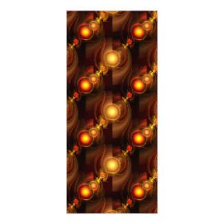 Panfleto Padrão de Arte Abstrata Boho Elegante Moderno Dour