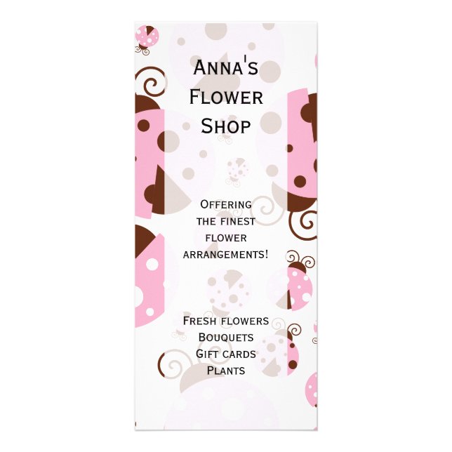 Panfleto Padrão De Damybugs, Damybugs Bonitos, Damybugs Ros (Frente)