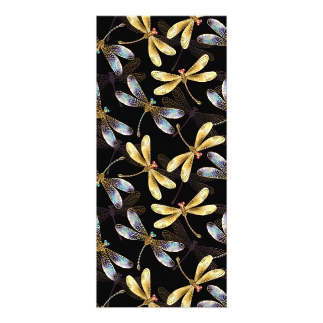 Panfleto Padrão sem costura com Ouros (Frente)