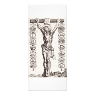Panfleto Paixão de Jesus crucificação do Cristo