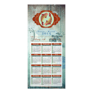 Panfleto Peixes ZODIAC - Cartão-rack / Cartão-postal / Cale