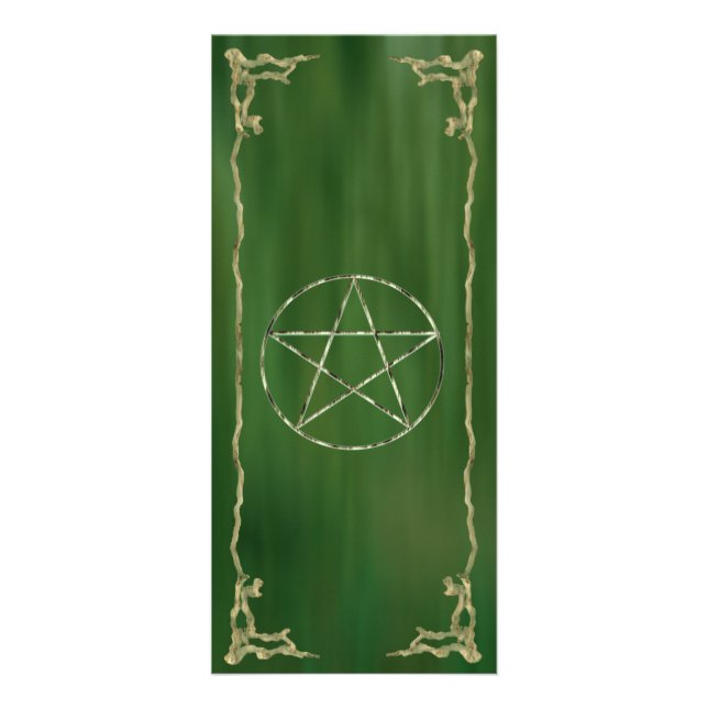 Panfleto Pentacle no verde (Frente)