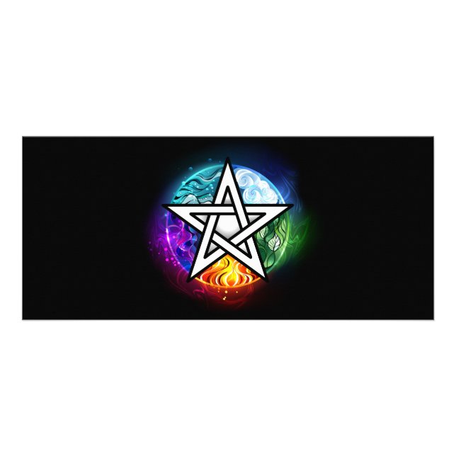 Panfleto Pentagrama do Wiccan (Frente)