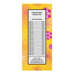 Panfleto Peônias Roxas Jardim Floral Amarelo Flores da Prim