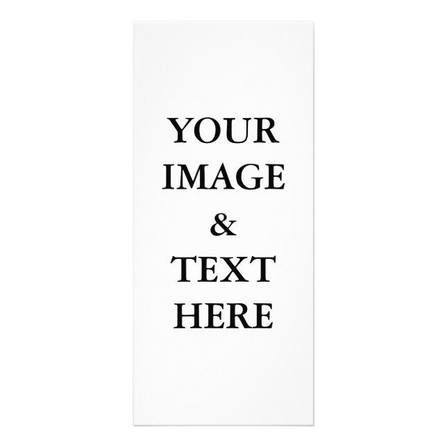 Panfleto Personalizada Personalizada Sua Própria Foto (Frente)