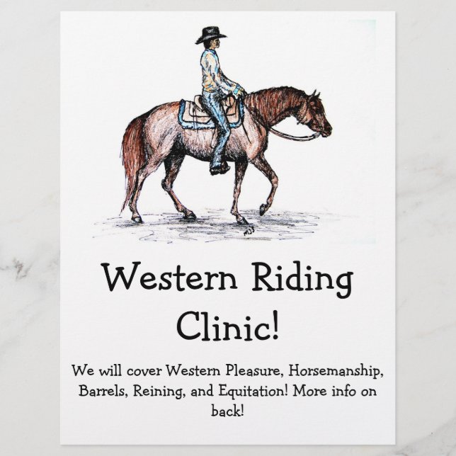 Panfleto Personalizado para Evento de Fazenda ou C (Frente)