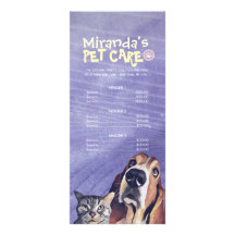 Pet Care Sitting Grooming Beaut Salon Price List