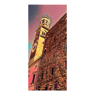 Panfleto Pintura em arquitetura na Itália