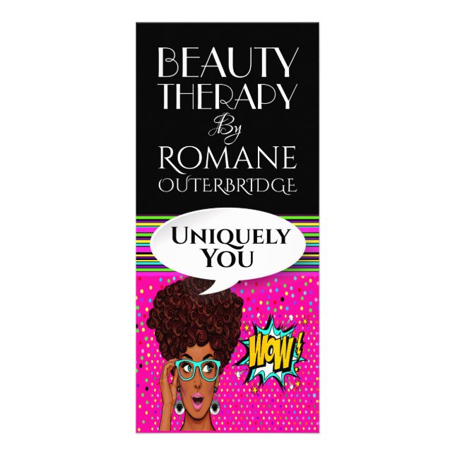 Panfleto Placa de rack (Frente)