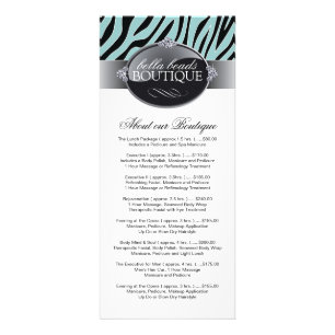Panfleto Placa de rack Boutique na moda e Sassy