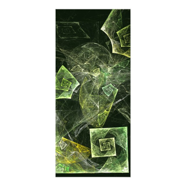 Panfleto Placa de rack de arte Abstrato de equilíbrio torci (Frente)