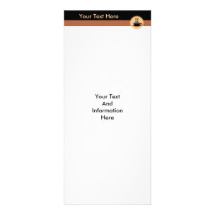 Panfleto Placa de rack de café quente