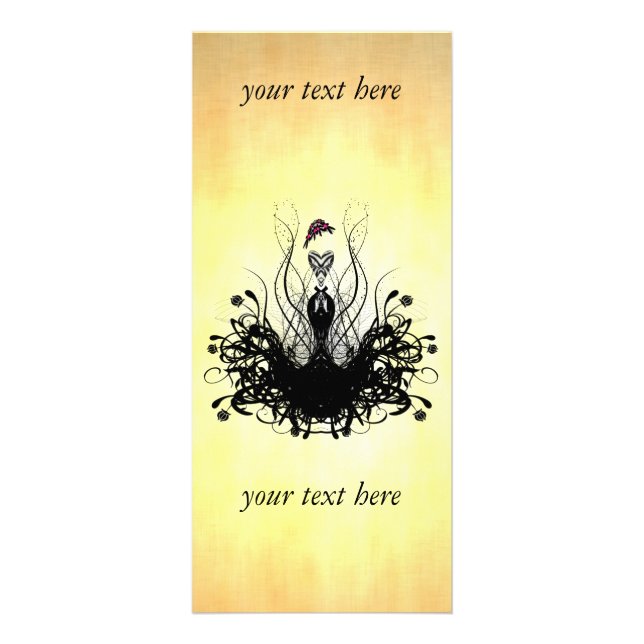 Panfleto Placa de rack de divisão de moda (Frente)