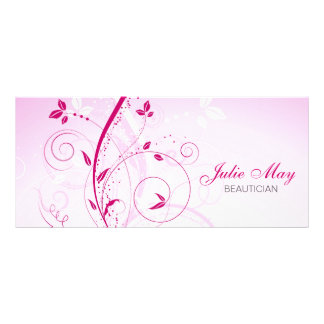 Panfleto Placa de rack Design floral