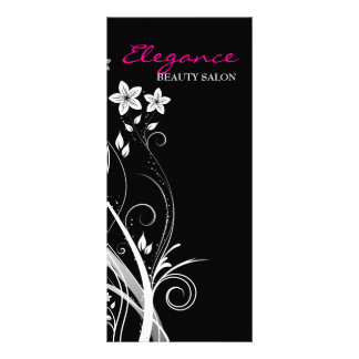 Panfleto Placa de rack Design floral