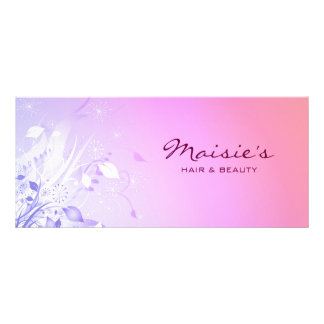 Panfleto Placa de Rack Floral Grunge