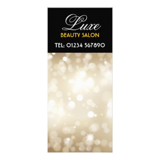 Panfleto Placa de rack para Design Dourada brilhante