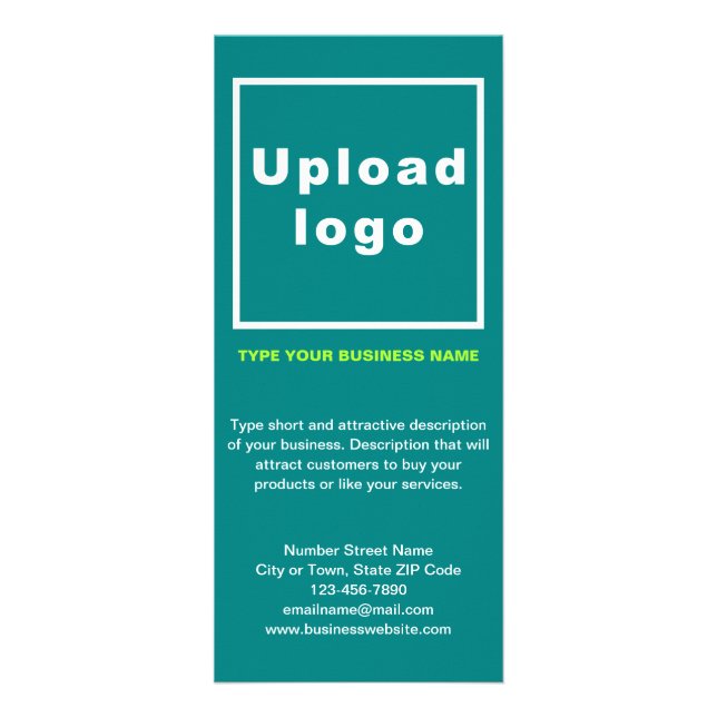 Panfleto Placa de rack para lacre comercial (Frente)