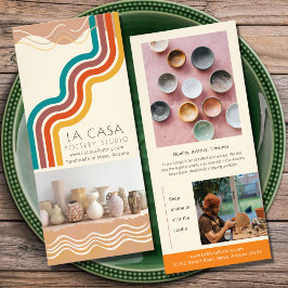 Panfleto Placa de rack para Marketing criativo Stripe de me