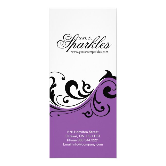 Panfleto Placa de rack versátil na moda (Frente)