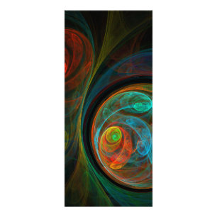 Panfleto Placa para rack de arte Abstrato de renascimento