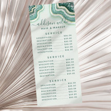 Placa Rack de Geodo de Agitação Dourada Teal