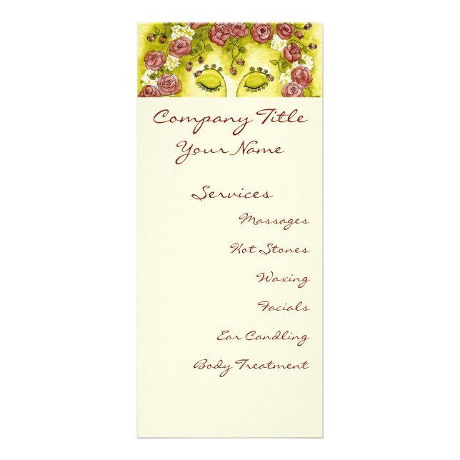 Panfleto Placa Rack Rosa Ninfônica (Frente)