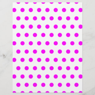 Panfleto Pontos Polka Magenta