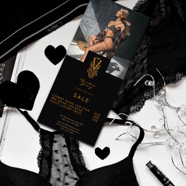 Panfleto Preços das Informações de Fotografia Boutique da L (Criador carregado)