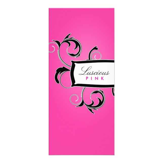 Panfleto Preto & rosa de 311 Roxy (Frente)