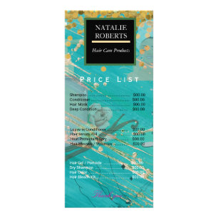 Panfleto Produtos de Cuidado com Cabelo