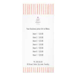 Panfleto Produtos de padaria