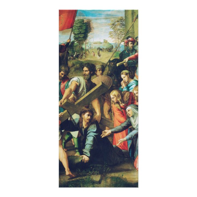 Panfleto Raphael Spasimo Cristo Caindo Sob a Cruz Arte (Frente)
