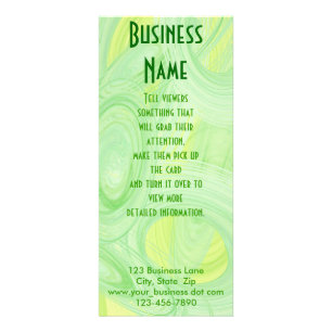 Panfleto Risco espiral verde