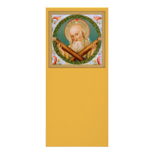 Panfleto Rua. Andrew, o Apostle (JMAS 02) Rack Card 2