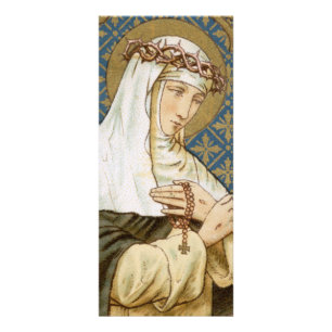 Panfleto Rua. Catherine of Siena (BK 19) Rack Card 3