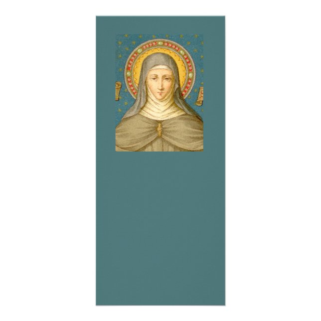 Panfleto Rua. Clare of Assisi (SAU 027) Vazio Rack Card 2 (Frente)