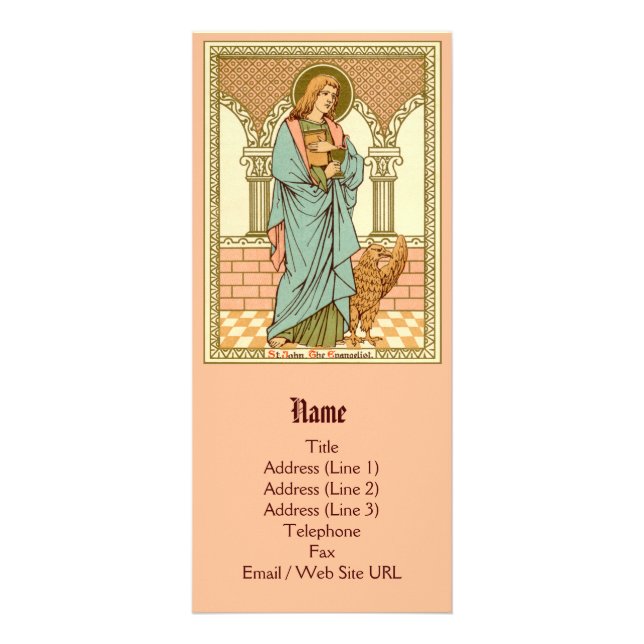 Panfleto Rua. John o Evangelista (RLS 07) (Frente)