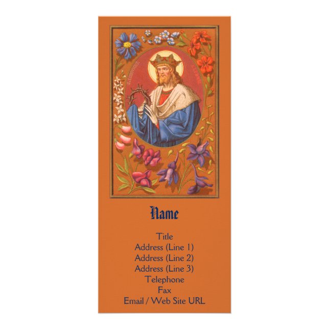 Panfleto Rua Louis IX Rei (PM 05) Personalizável (Frente)