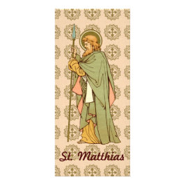 Panfleto Ruas. Matthias no Apostle (RLS 11) Rack Card 2