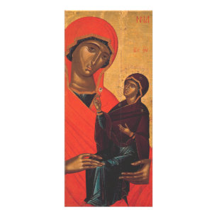 Panfleto Santo Anne com a Virgem Maria