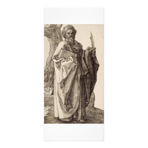Panfleto Santo Bartholomew do Apóstolo por Albrecht Durer