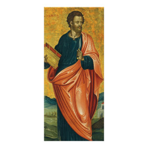 Panfleto Santo Bartholomew ícone ortodoxo do postle