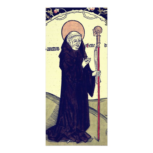 Panfleto Santo Benedito de Nursia Padroeiro da Europa Catól (Frente)