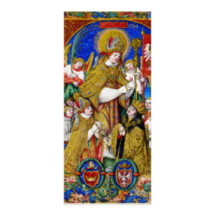 Panfleto Santo Estanislau Bispo e Mártir Arte Fina